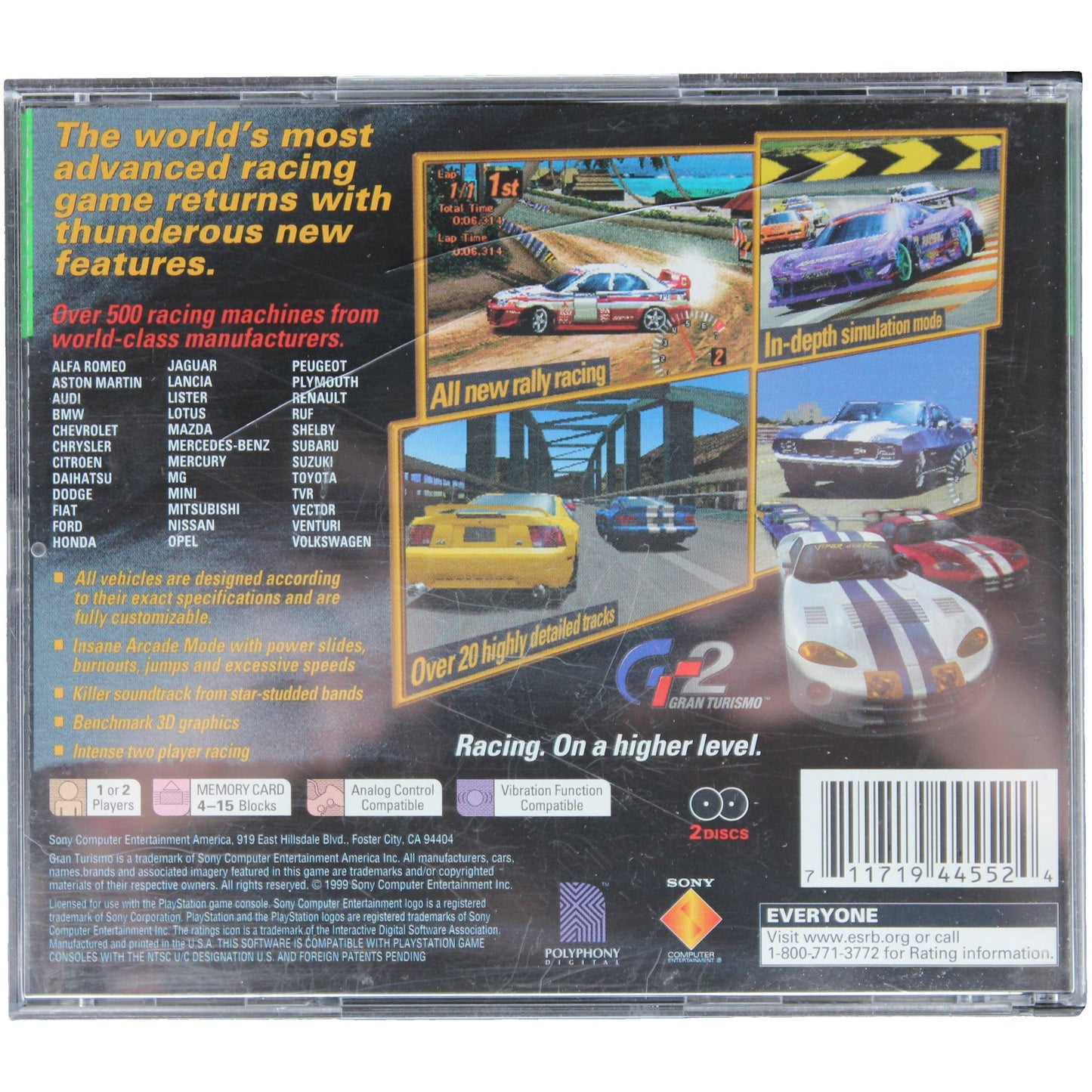 Gran Turismo 2 (PS1)
