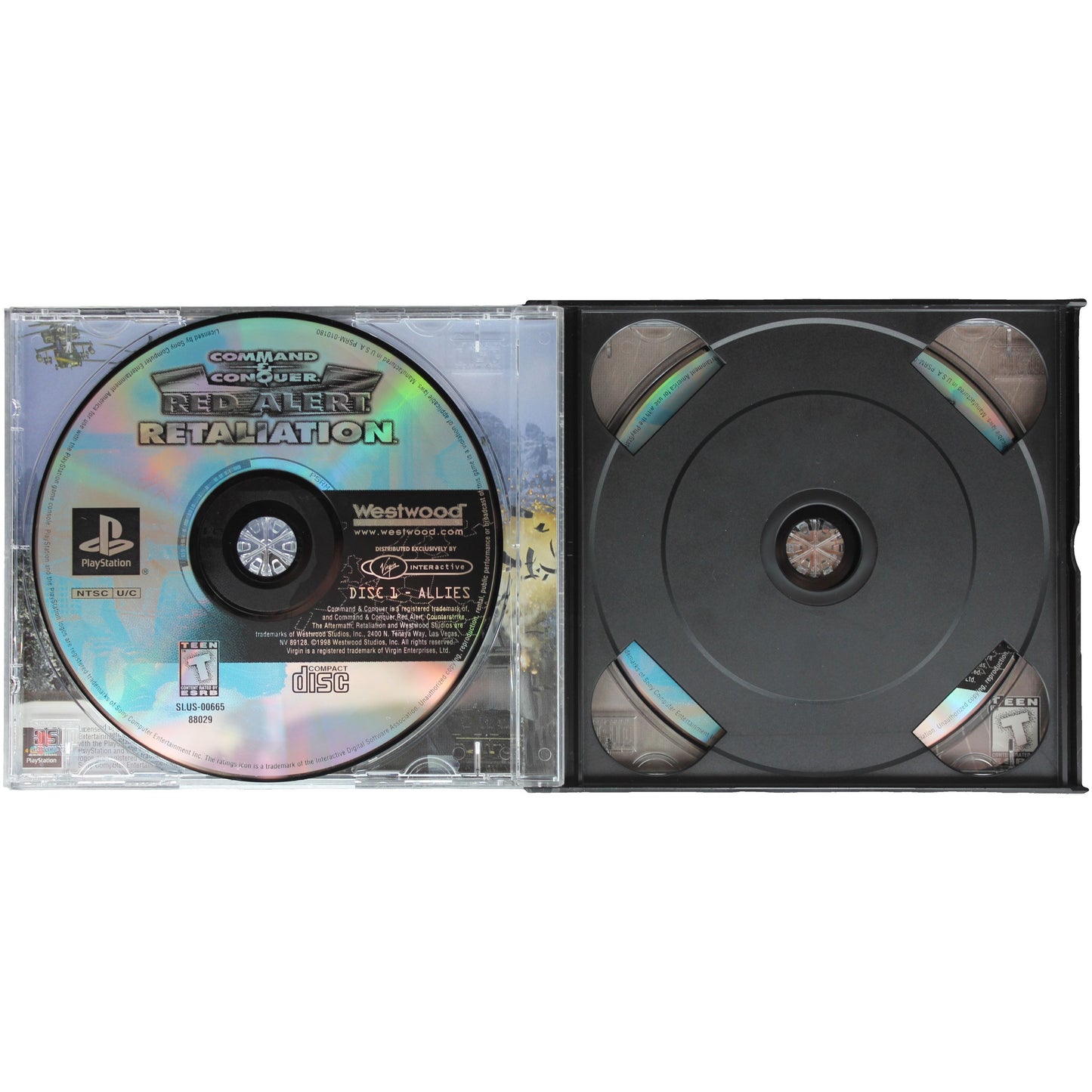 Command & Conquer: Red Alert Retaliation (PS1)