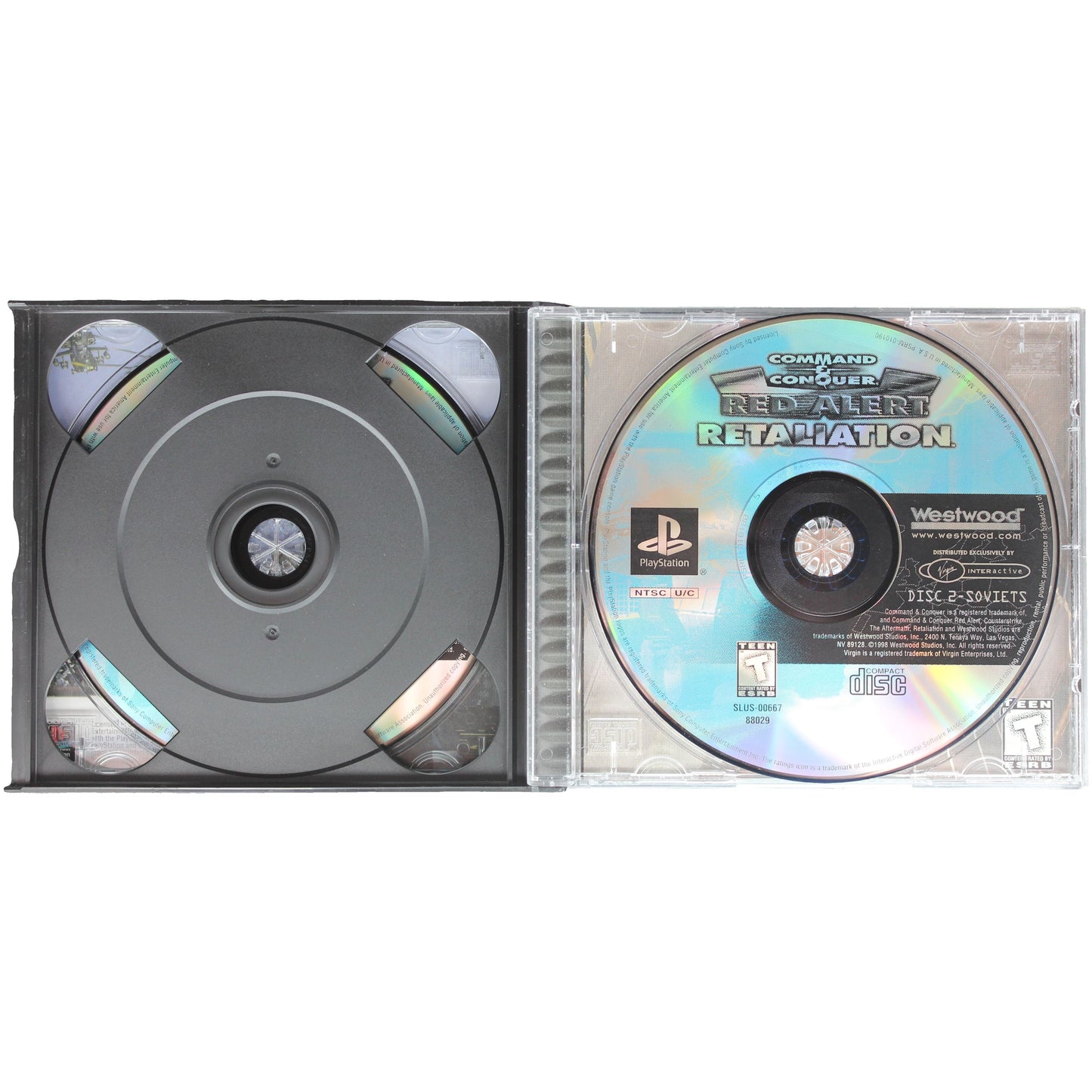 Command & Conquer: Red Alert Retaliation (PS1)