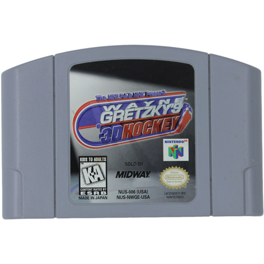 Wayne Gretzky's 3D Hockey (N64)