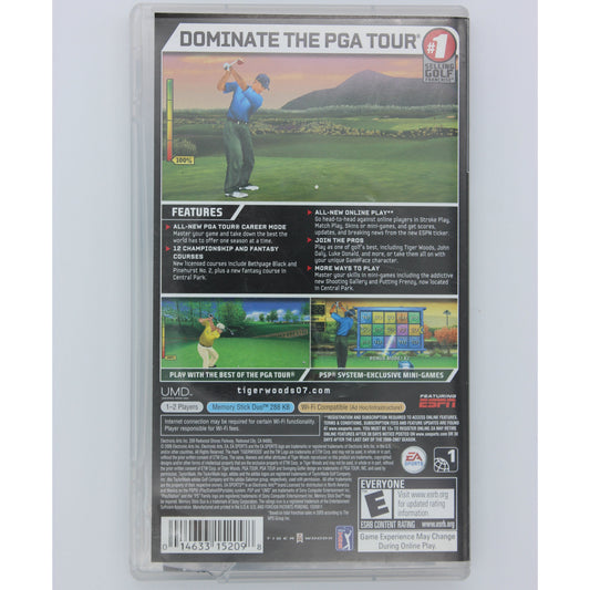 Tiger Woods PGA Tour 07 (PSP)