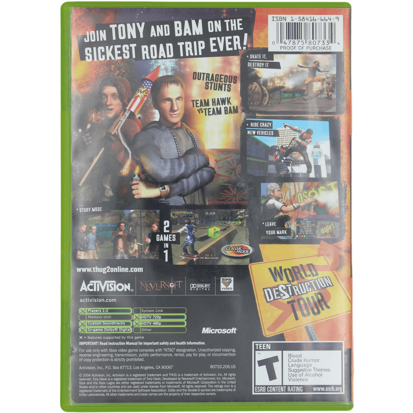 Tony Hawk's Underground 2 (Xbox)