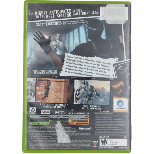 Splinter Cell: Double Agent (Xbox)