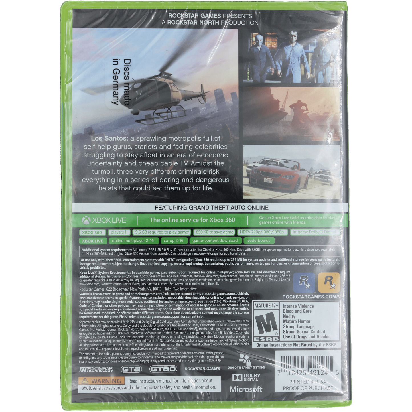 Grand Theft Auto V (Xbox 360)