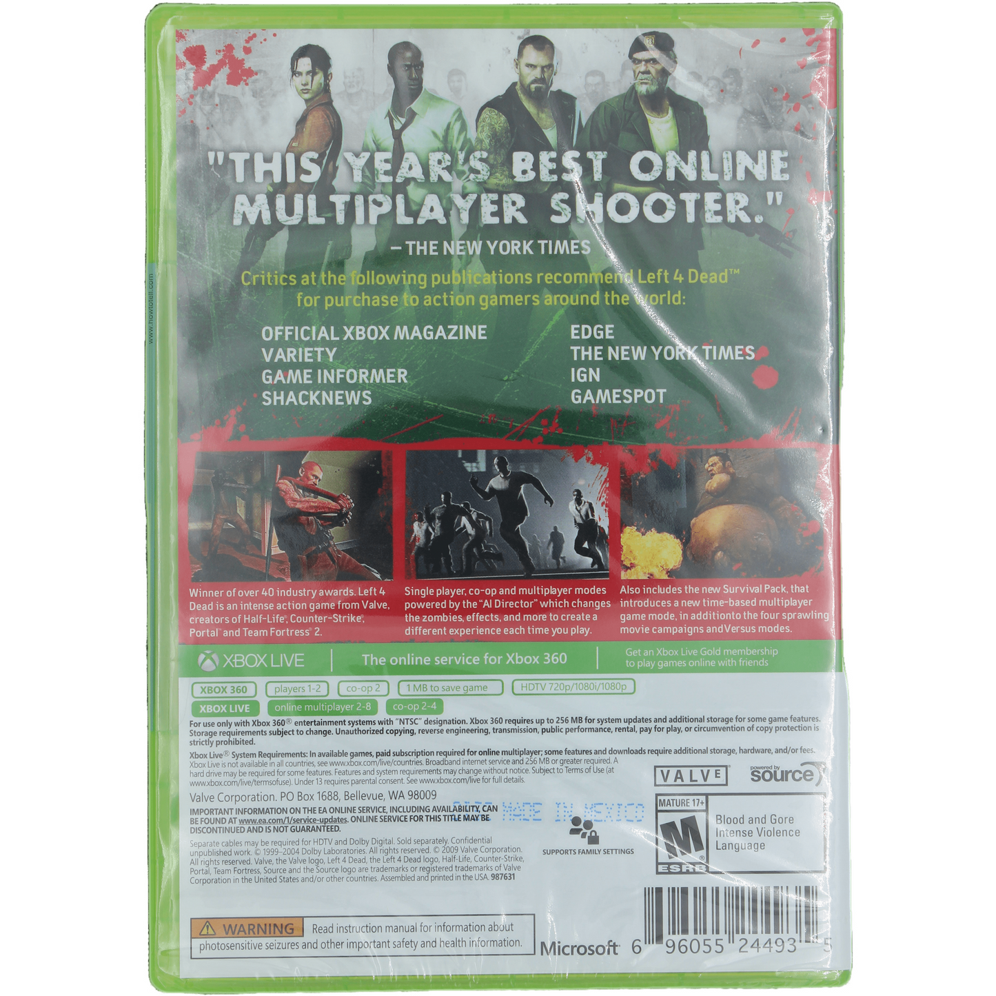 Left 4 Dead [Game Of The Year Edition] [Platinum Hits] - Sealed