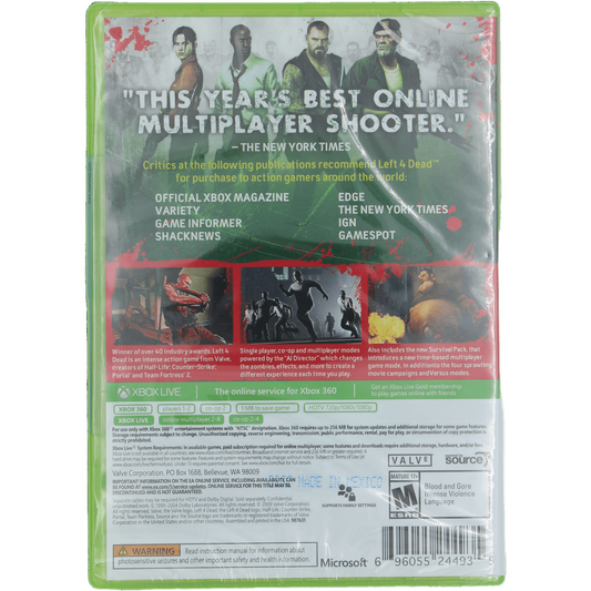 Left 4 Dead [Game Of The Year Edition] [Platinum Hits] - Sealed