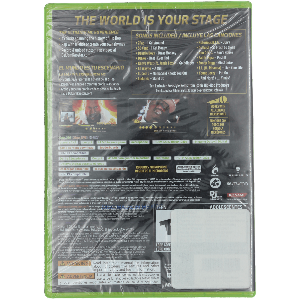 Def Jam Rapstar (Xbox360)