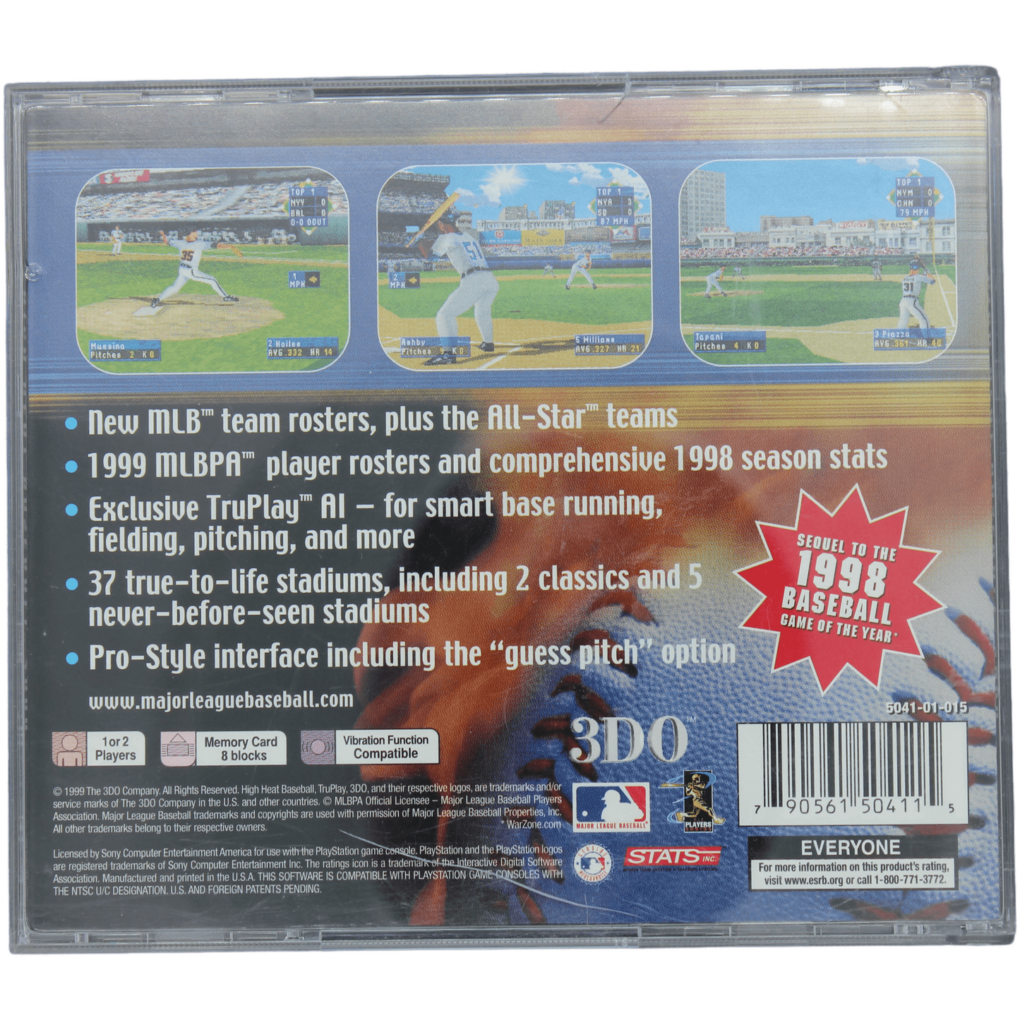 High Heat Baseball 2000