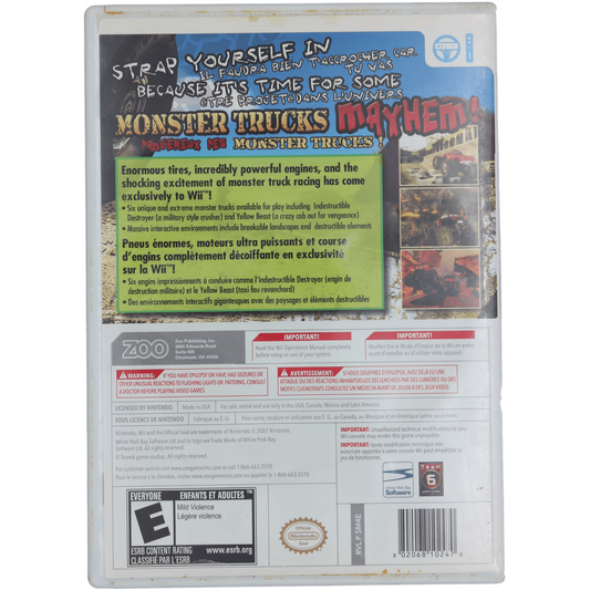 Monster Trucks Mayhem (Wii)
