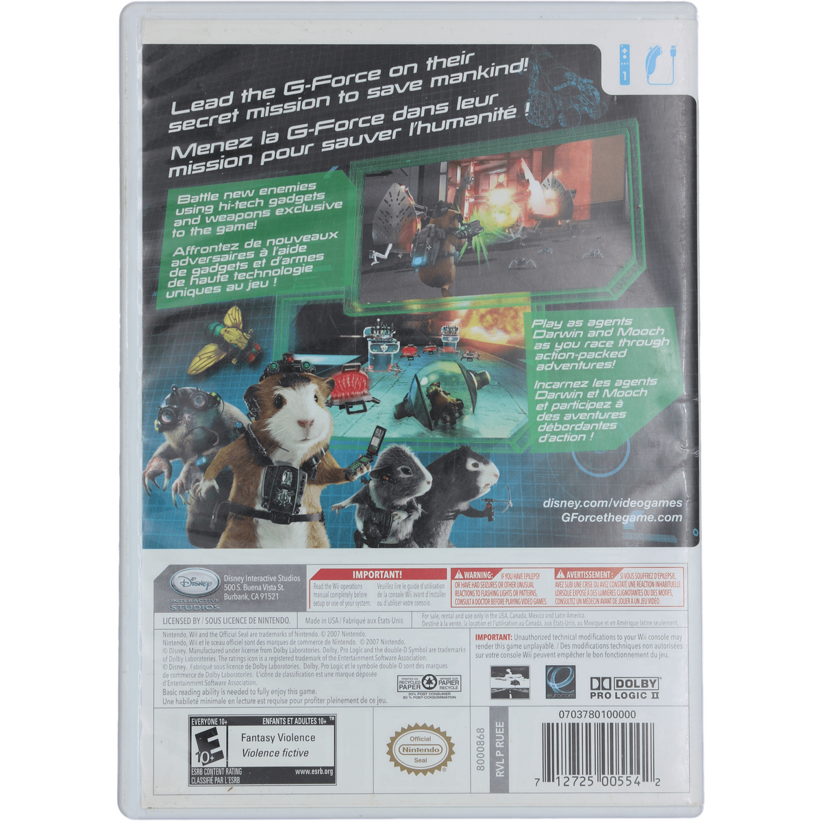 Disney G-Force (Wii)