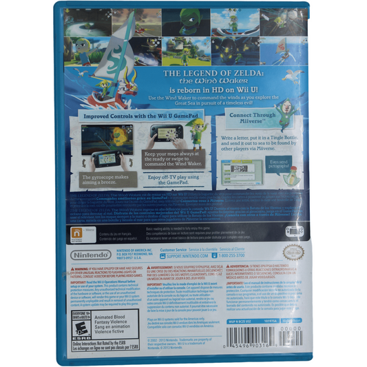 The Legend Of Zelda: The Windwaker HD (WiiU)