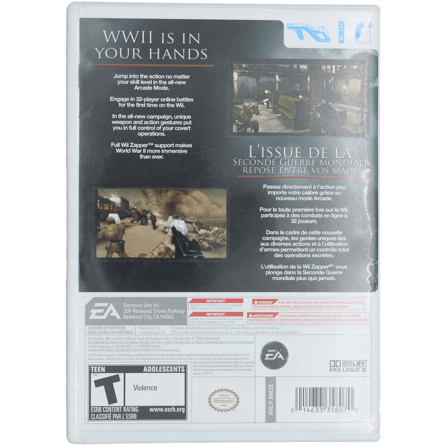 Medal Of Honor: Heroes 2 (Wii)