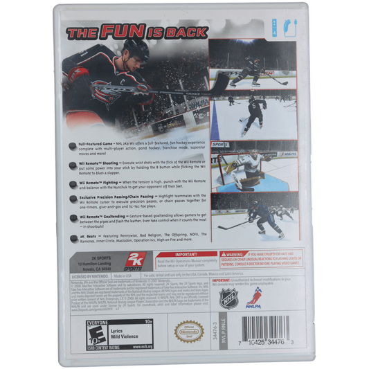 NHL 2K9 (Wii)