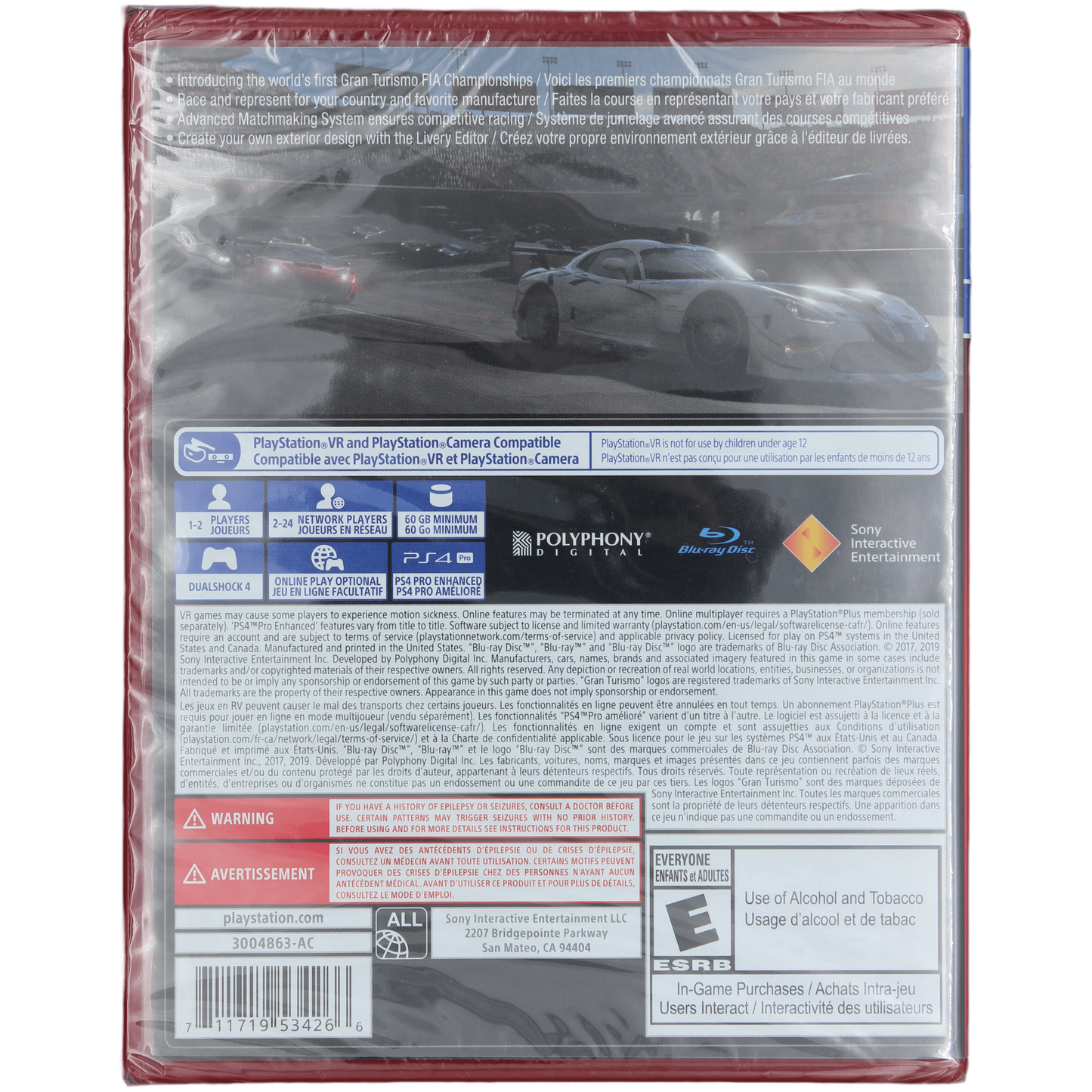 Gran Turismo Sport (PS4)