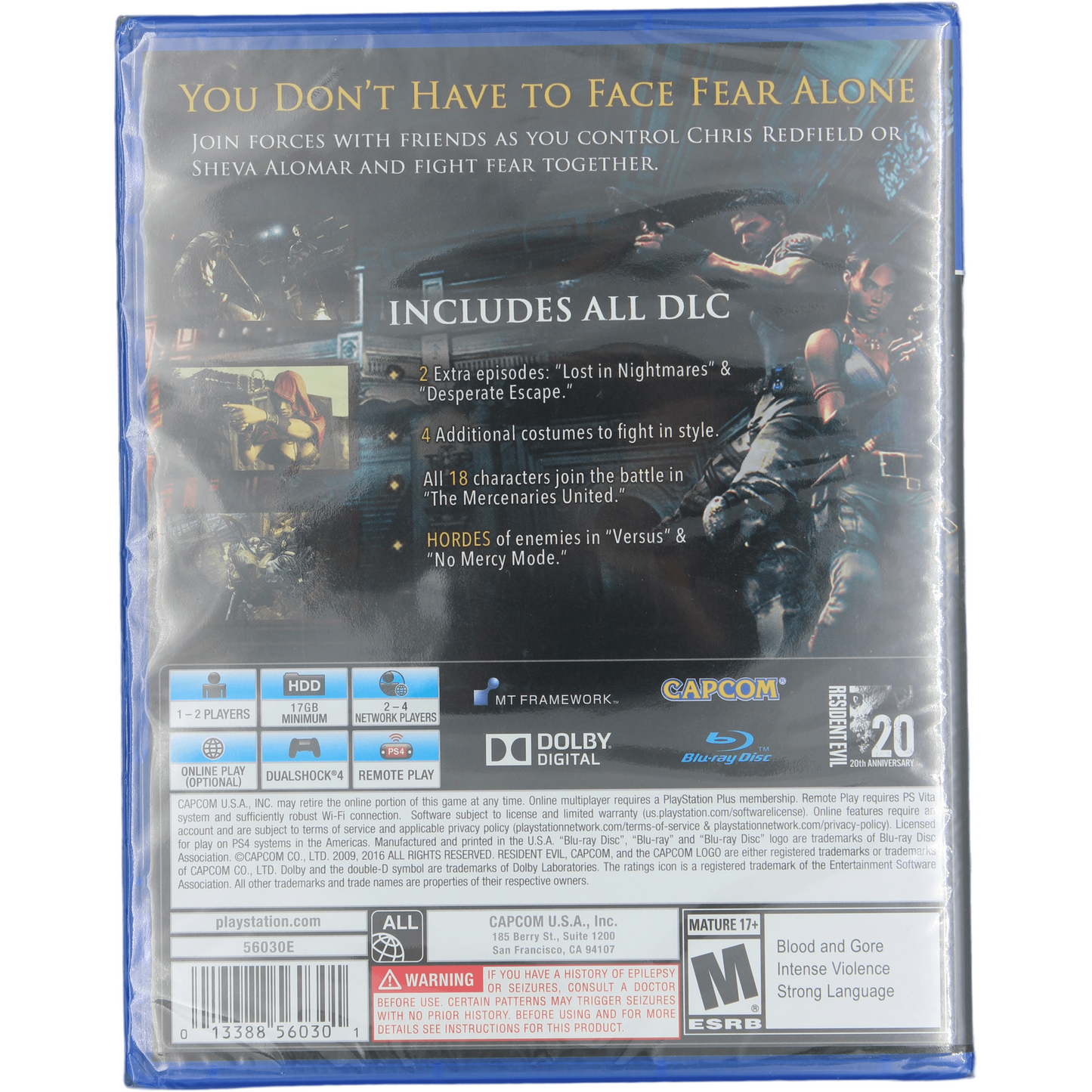 Resident Evil 5 (PS4)