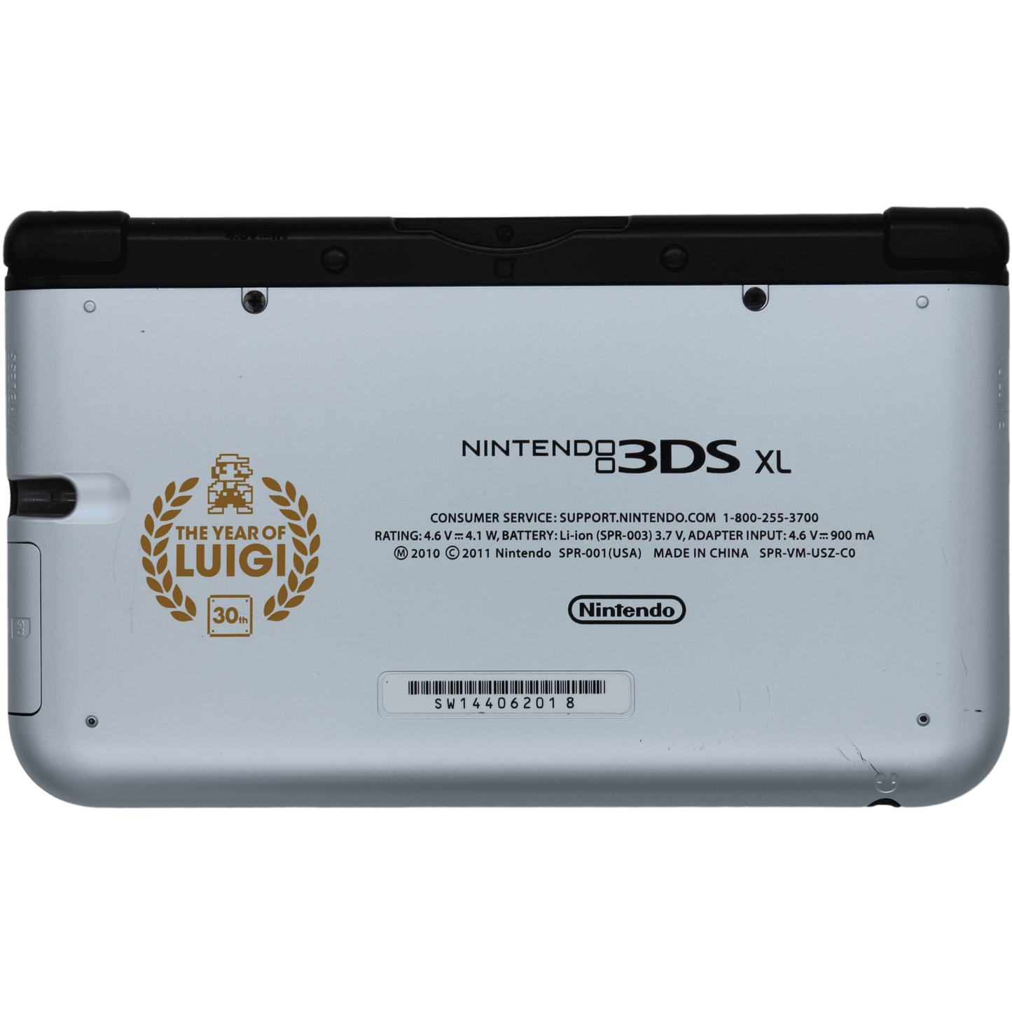 Nintendo 3DS XL Console: Silver [Mario & Luigi Limited Edition]