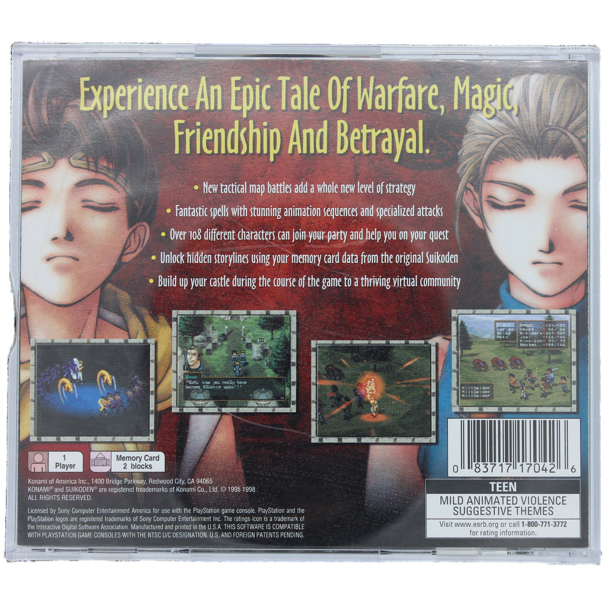 Suikoden II + Suikoden II: Official Strategy Guide (PS1)