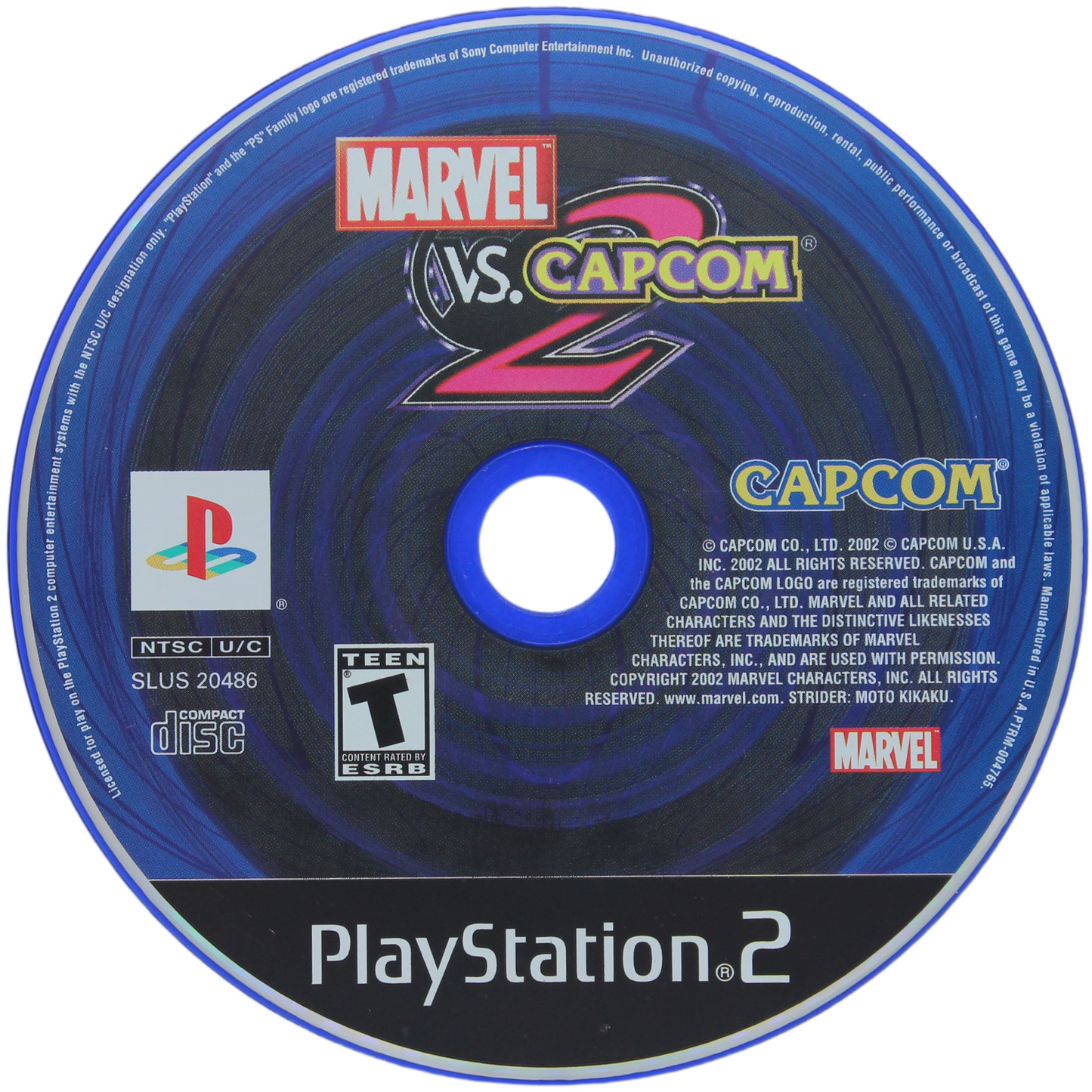 Marvel Vs. Capcom 2 (PS2)