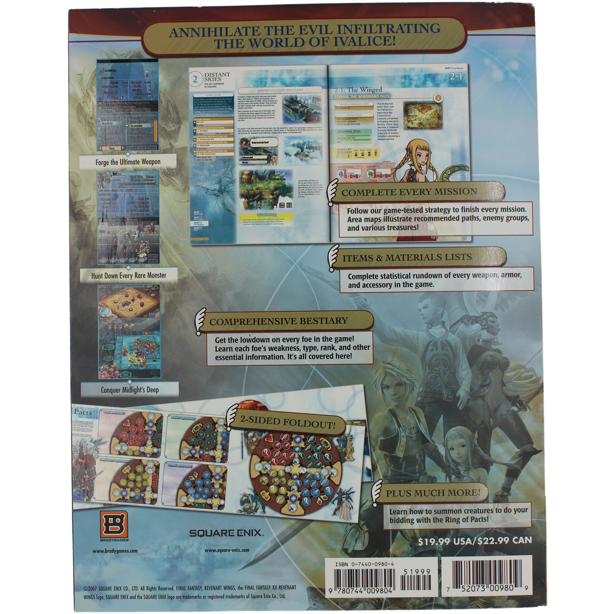 Final Fantasy XII: Revenant Wings: Official Strategy Guide [Signature Series] (DS)
