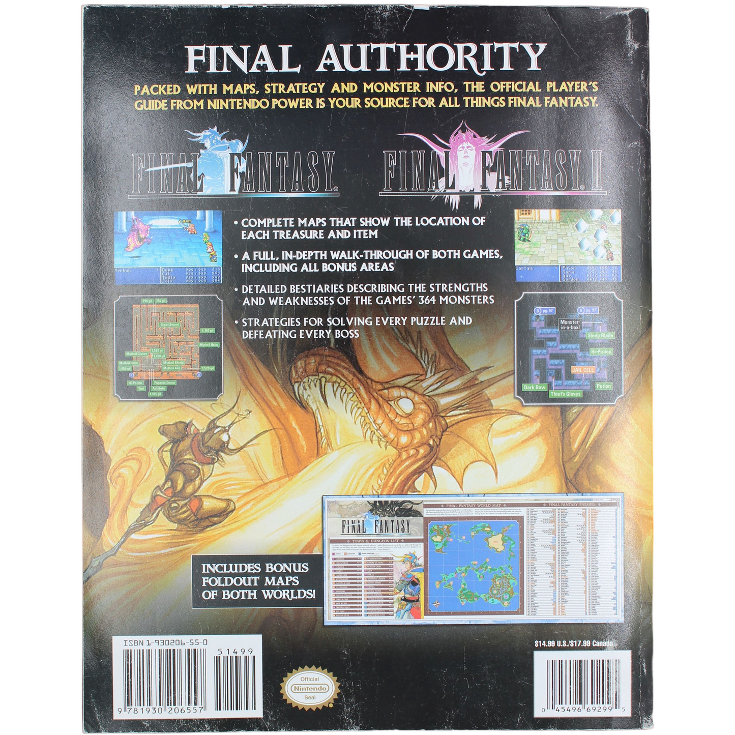 Final Fantasy I & II: Dawn Of Souls - Official Strategy Guide (GBA)