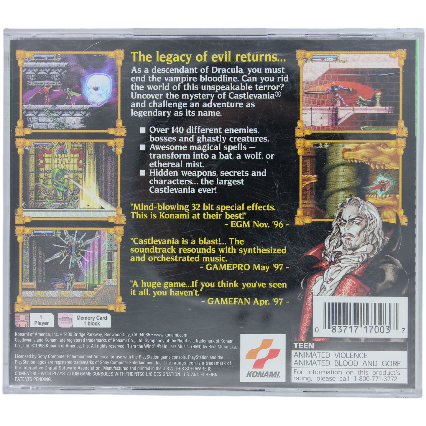 Castlevania: Symphony Of The Night