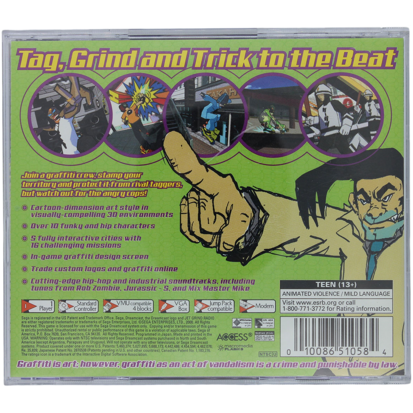 Jet Grind Radio (Dreamcast)