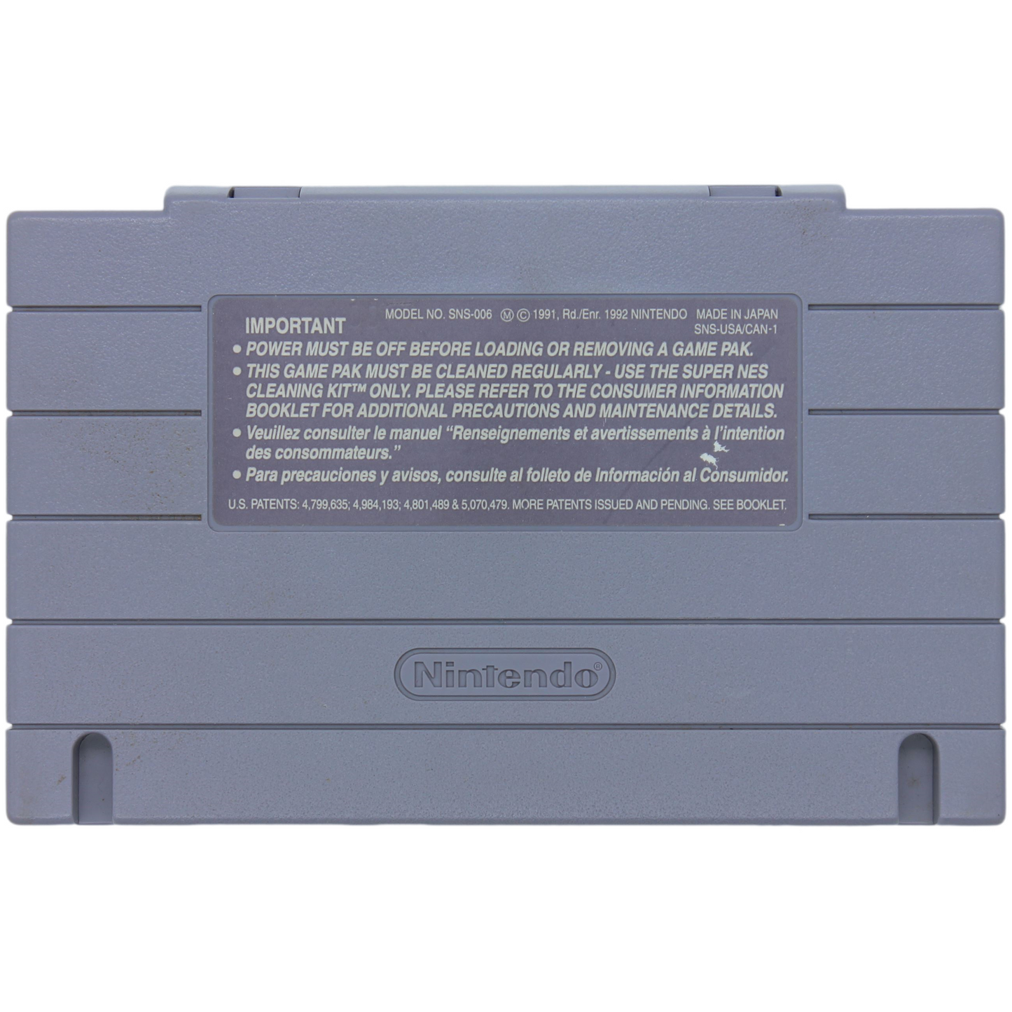 Super Empire Strikes Back (SNES)