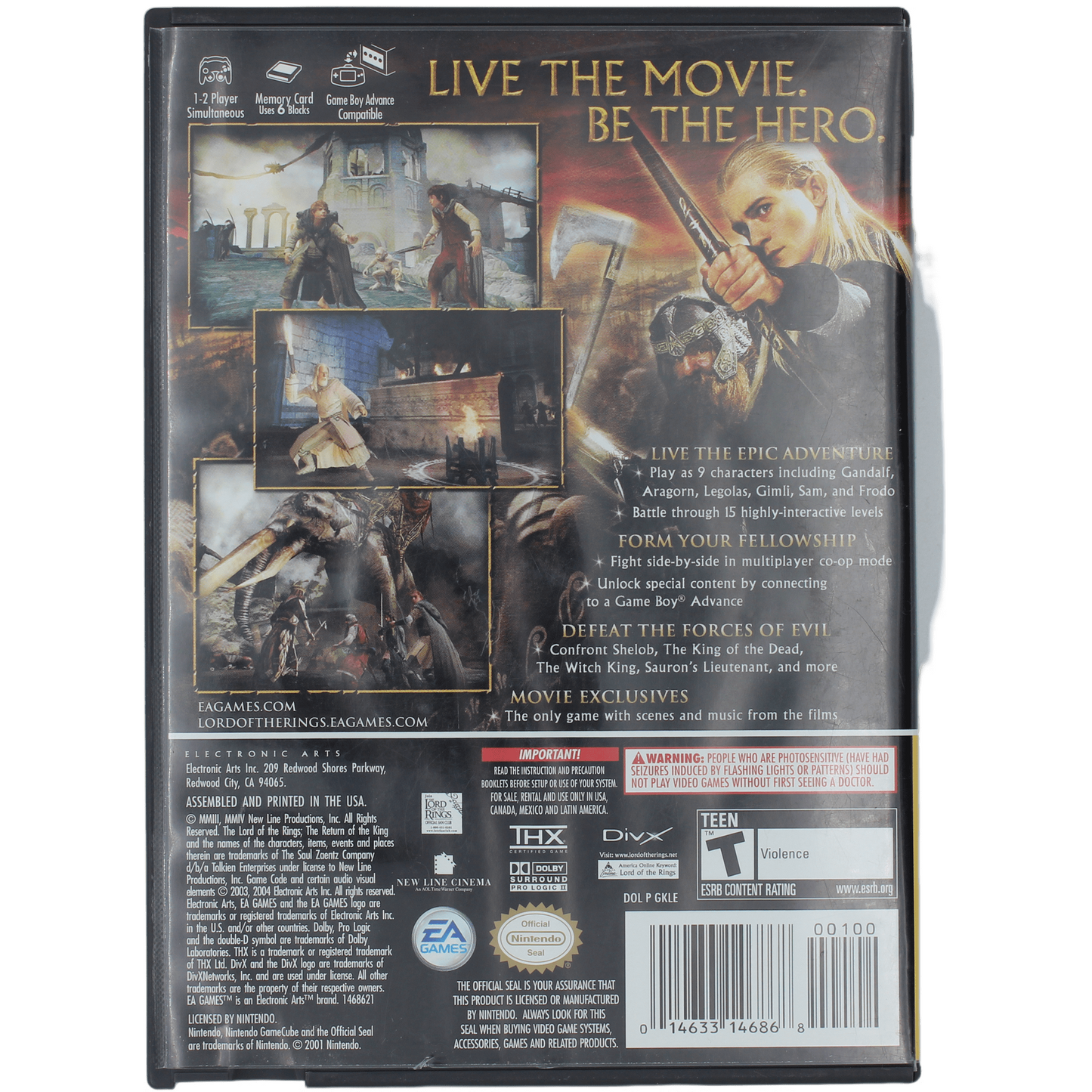 The Lord Of The Rings: Return Of The King (GC)