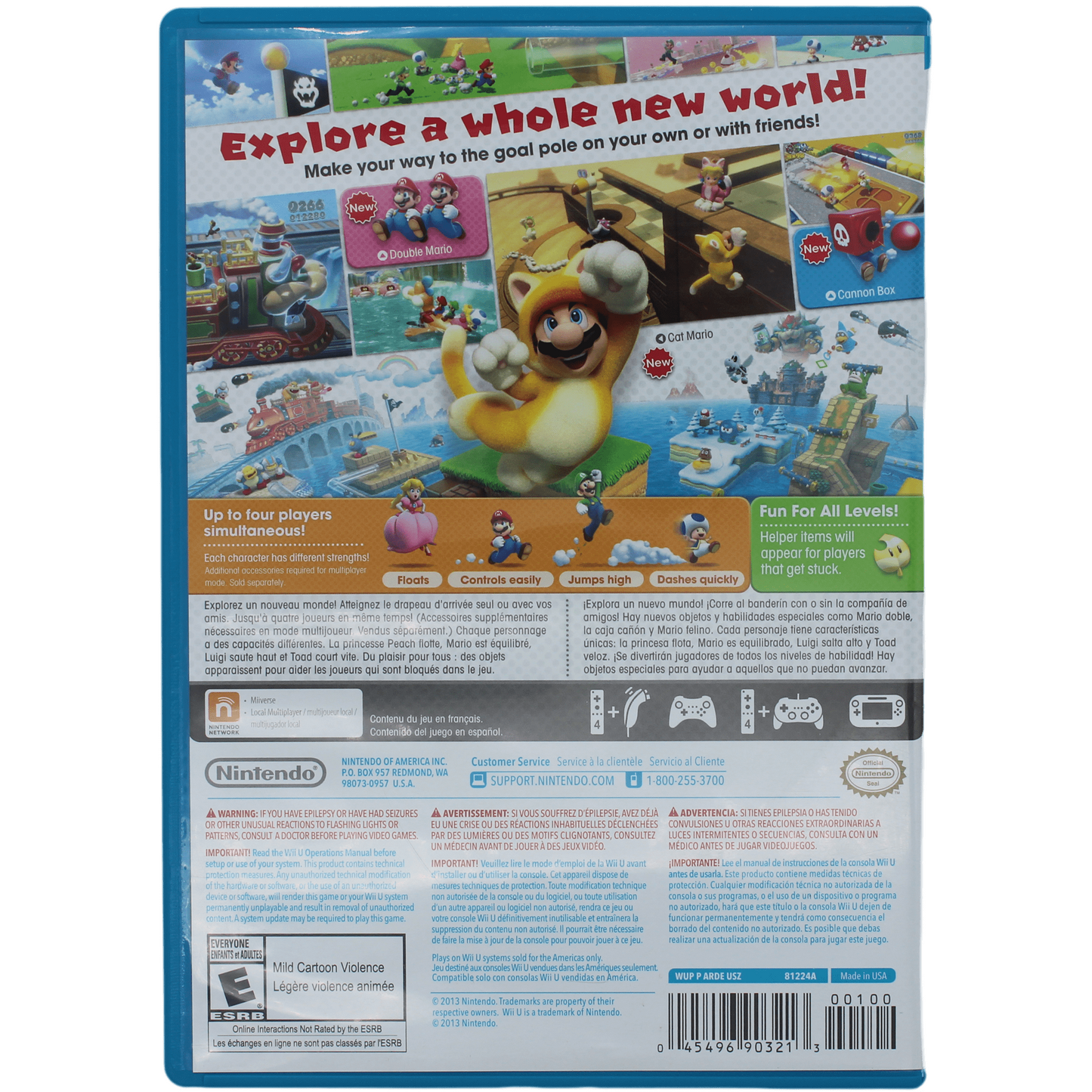Super Mario 3D World (WiiU)