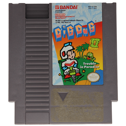 Dig Dug II: Trouble in Paradise (NES)