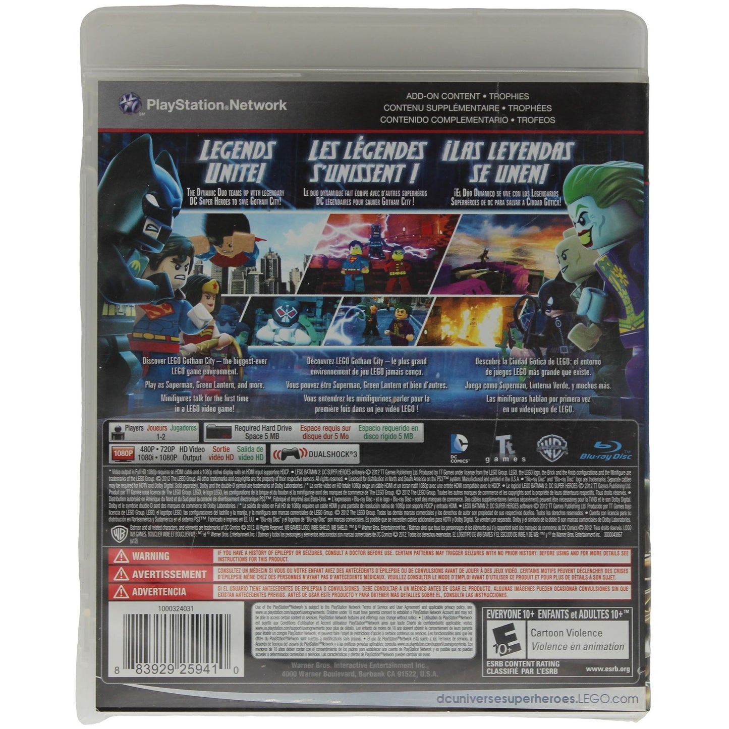 LEGO: Batman 2: DC Super Heroes (PS3)