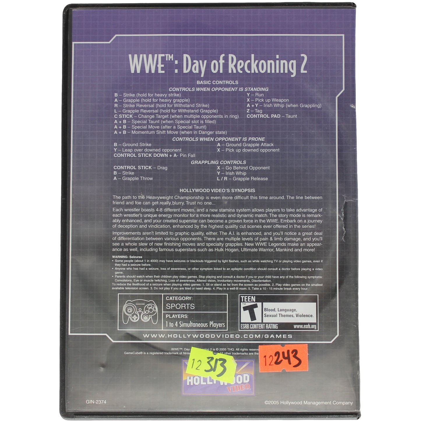 WWE: Day Of Reckoning 2