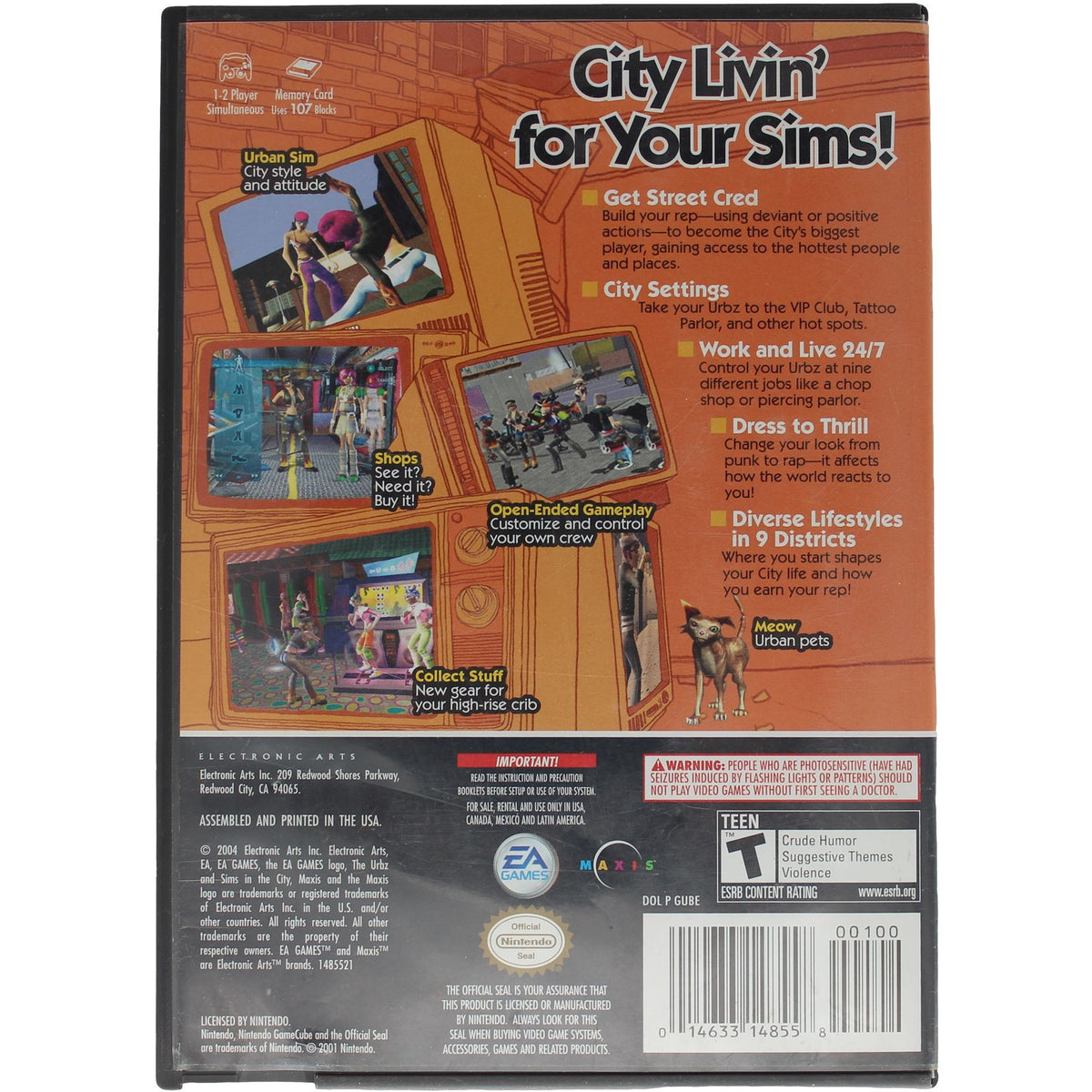The Urbz: Sims In The City