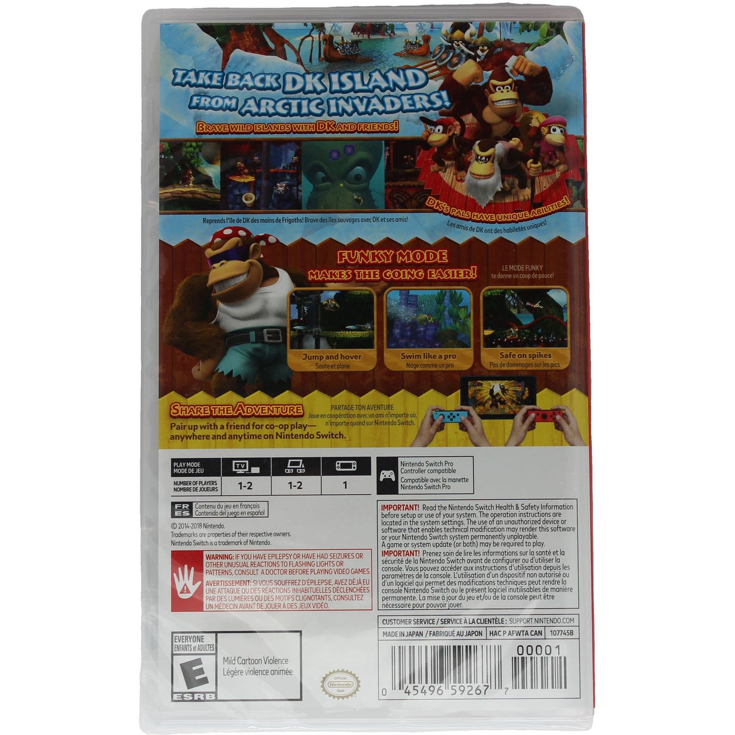 Donkey Kong Country: Tropical Freeze (Switch)