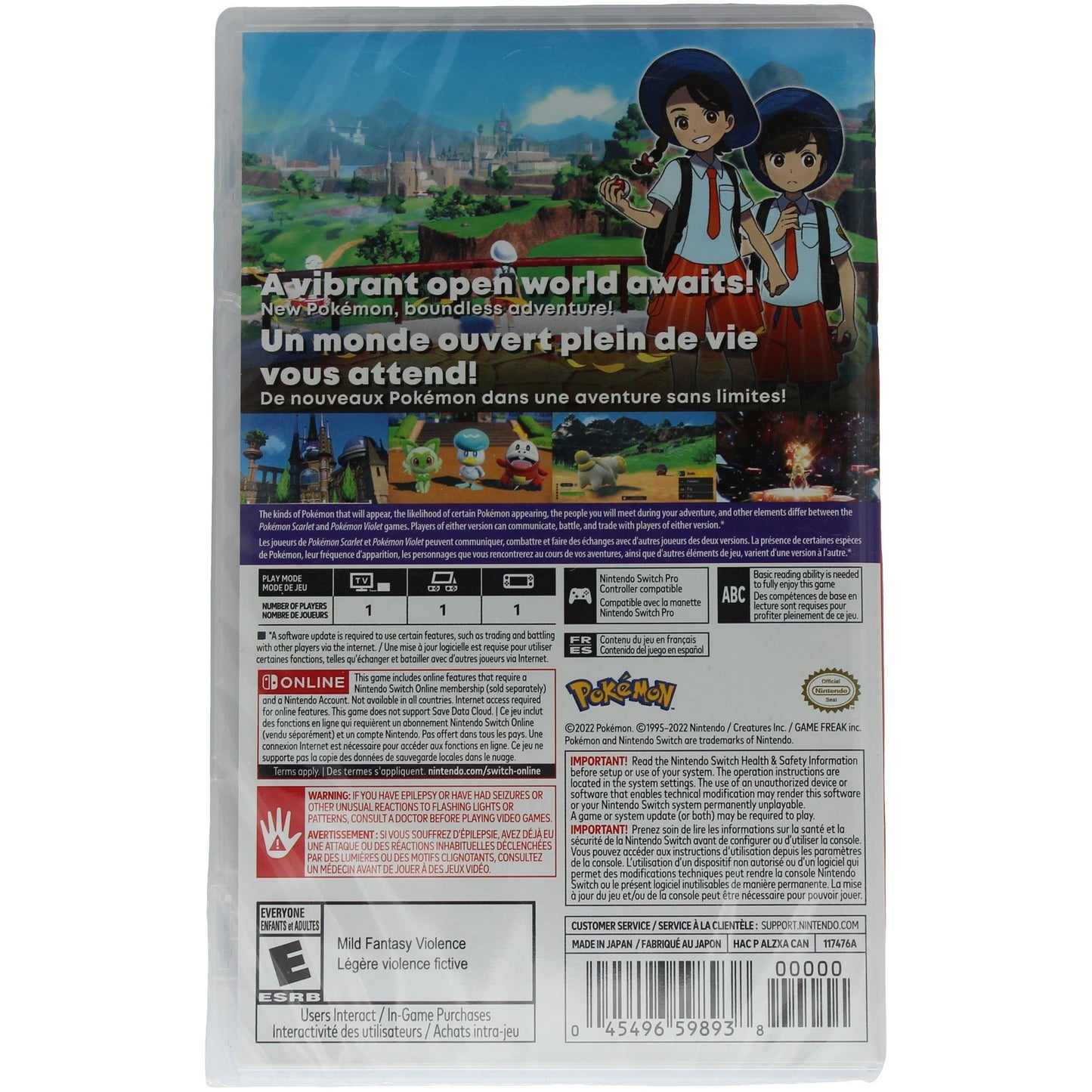 Pokémon: Scarlet (Switch)