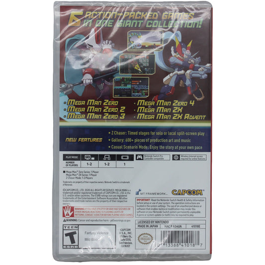 Mega Man Zero / ZX Legacy Collection - Sealed