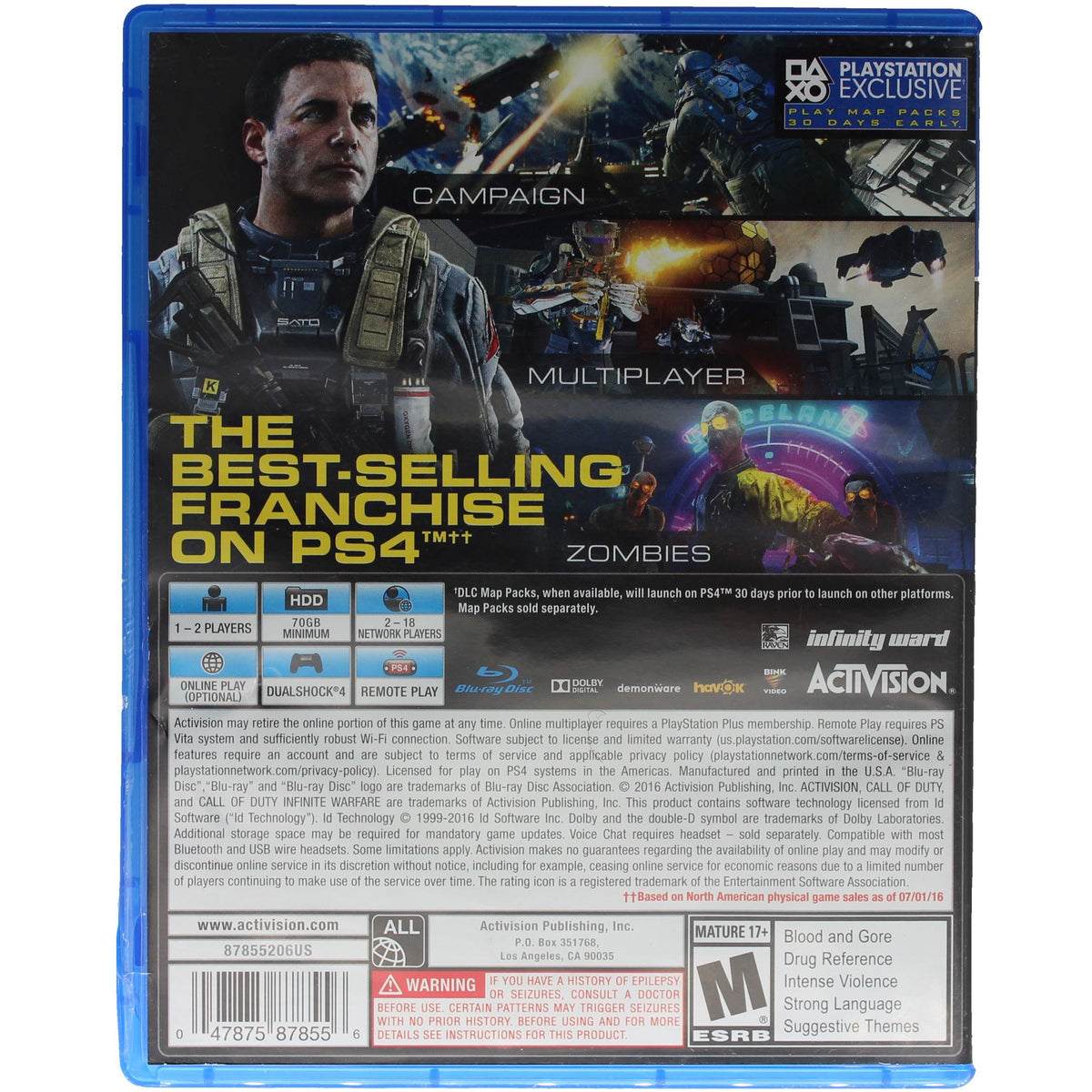 Call Of Duty: Infinite Warfare (PS4)