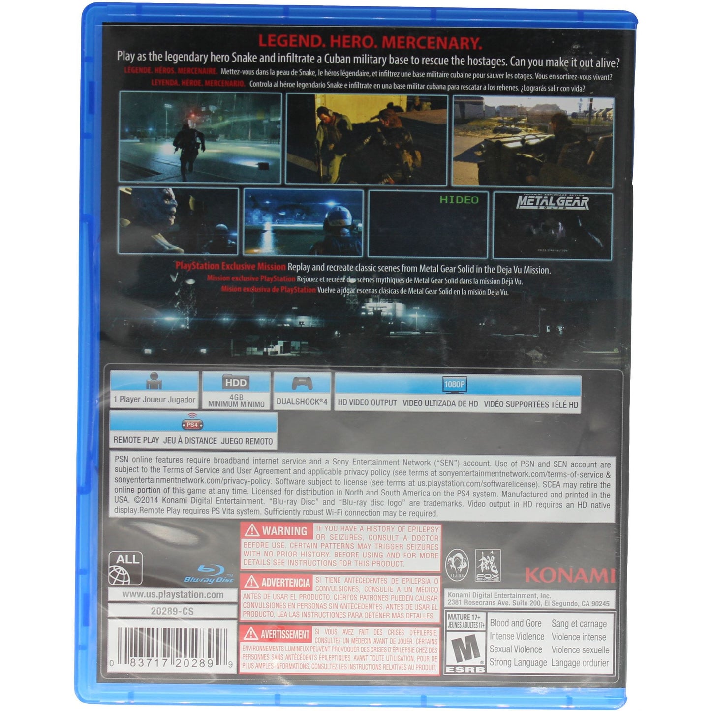 Metal Gear Solid V: Ground Zeroes