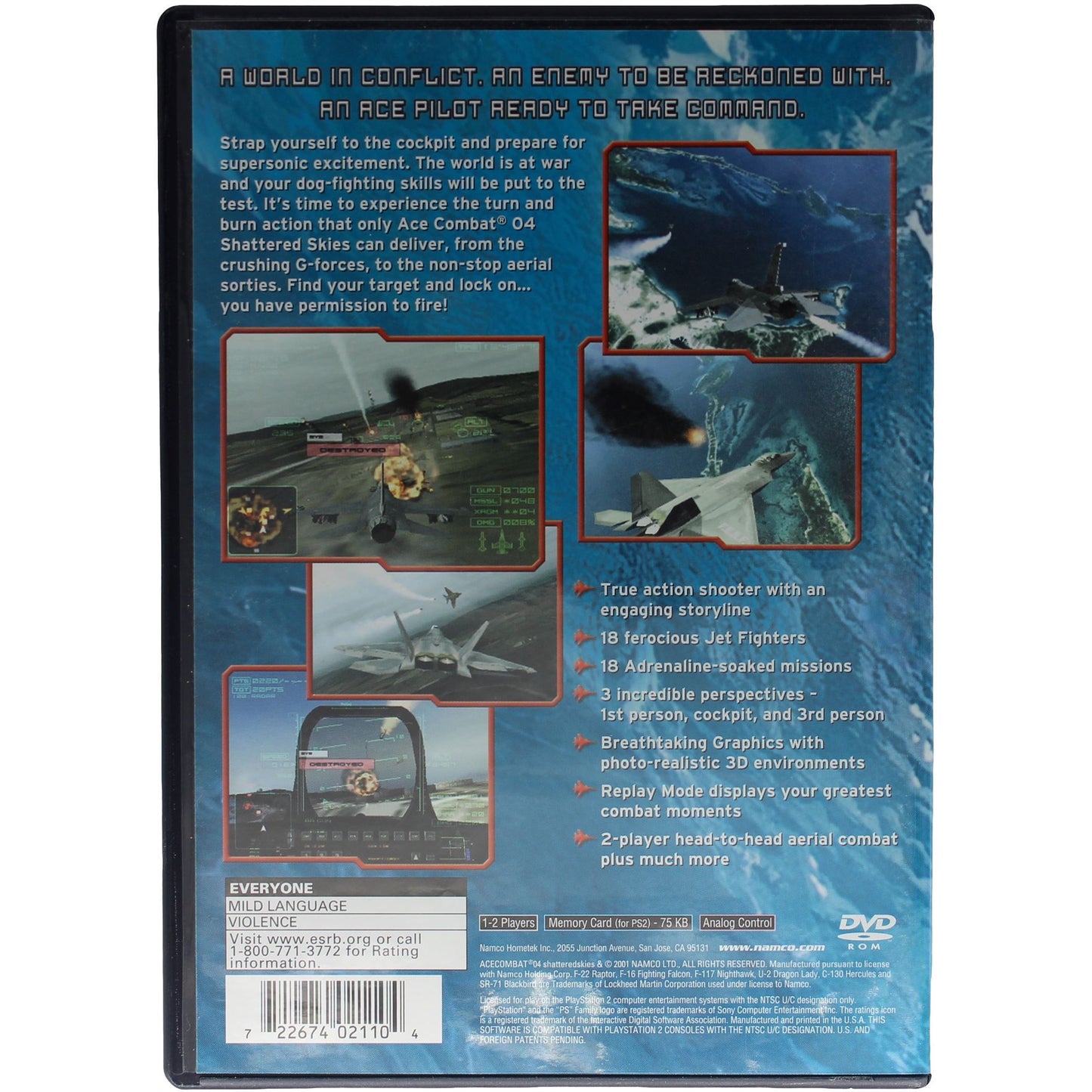 Ace Combat 04: Shattered Skies (PS2)