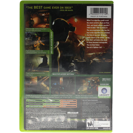 Splinter Cell: Chaos Theory (Xbox)