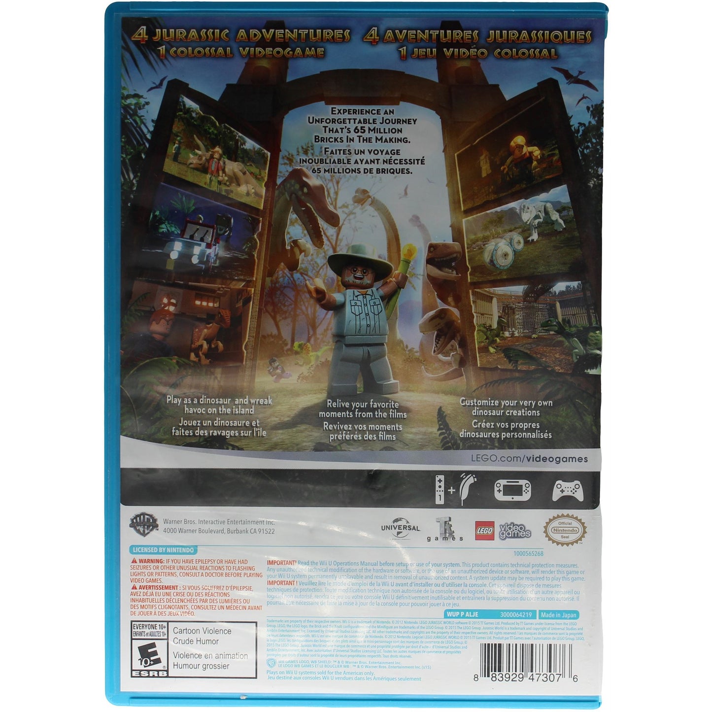 LEGO: Jurassic World (WiiU)