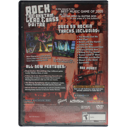 Guitar Hero II (PS2)
