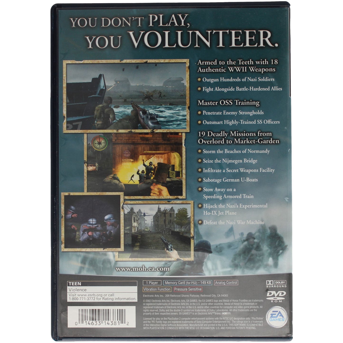 Medal Of Honor: Frontline (PS2)