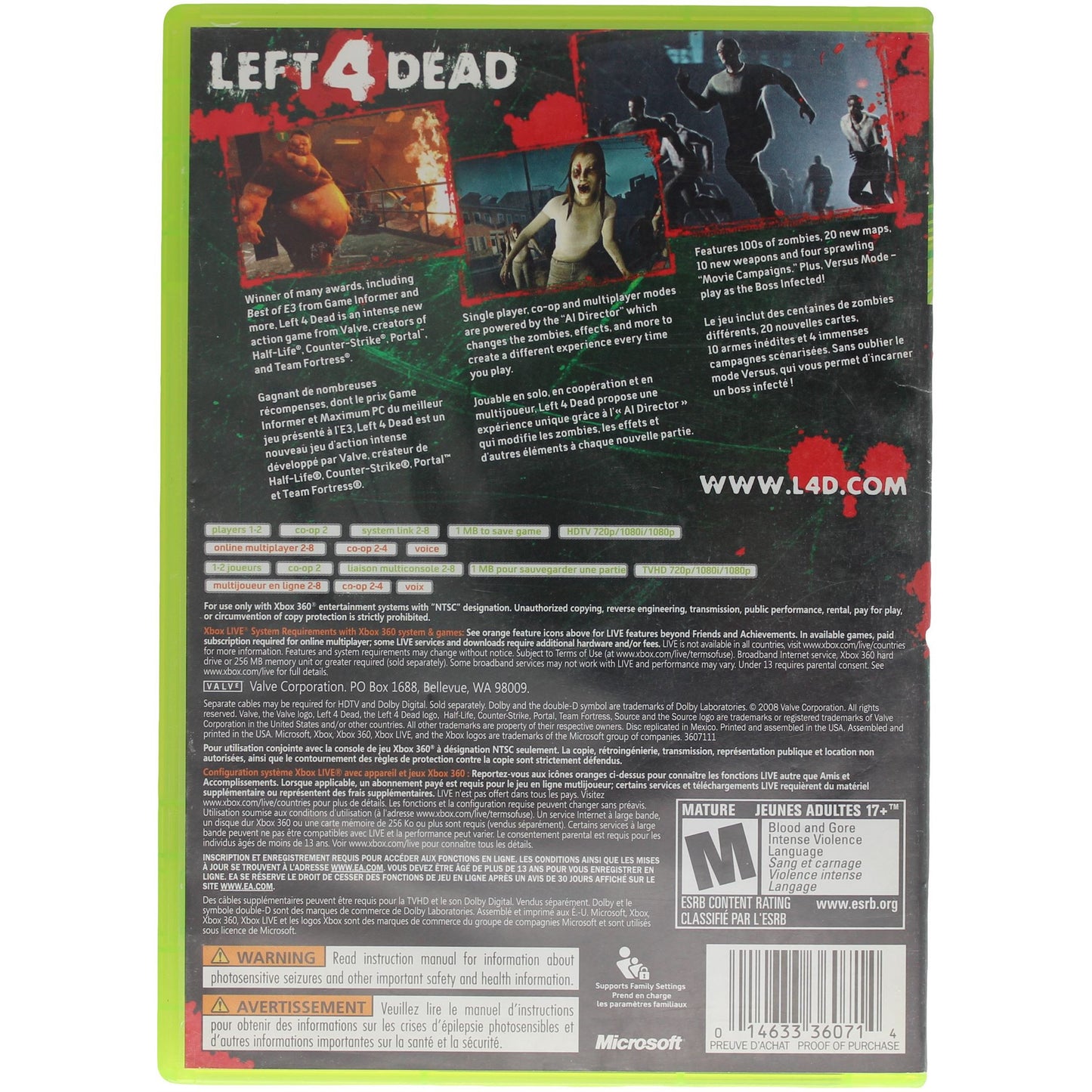 Left 4 Dead (Xbox 360)
