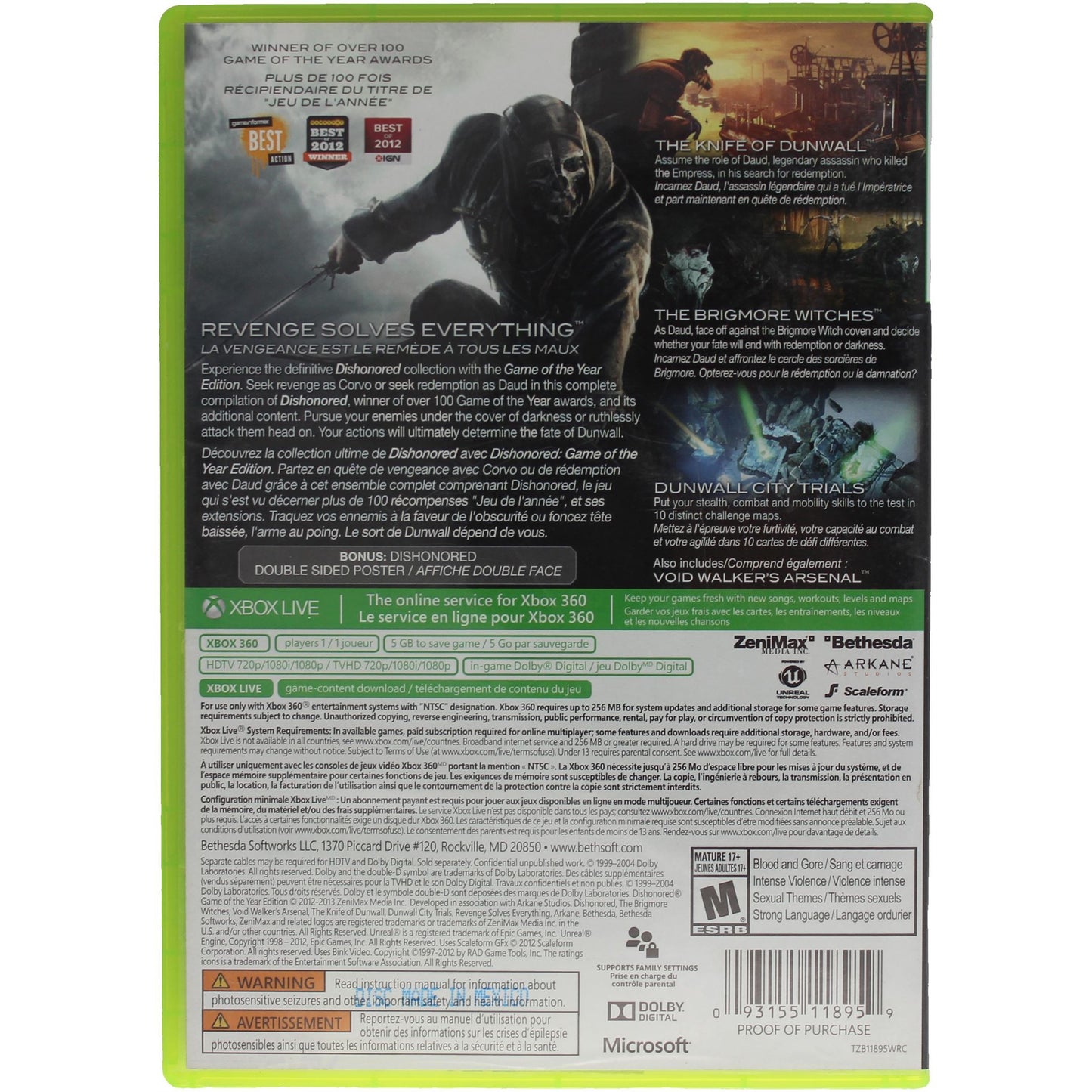 Dishonored [Game Of The Year Edition]