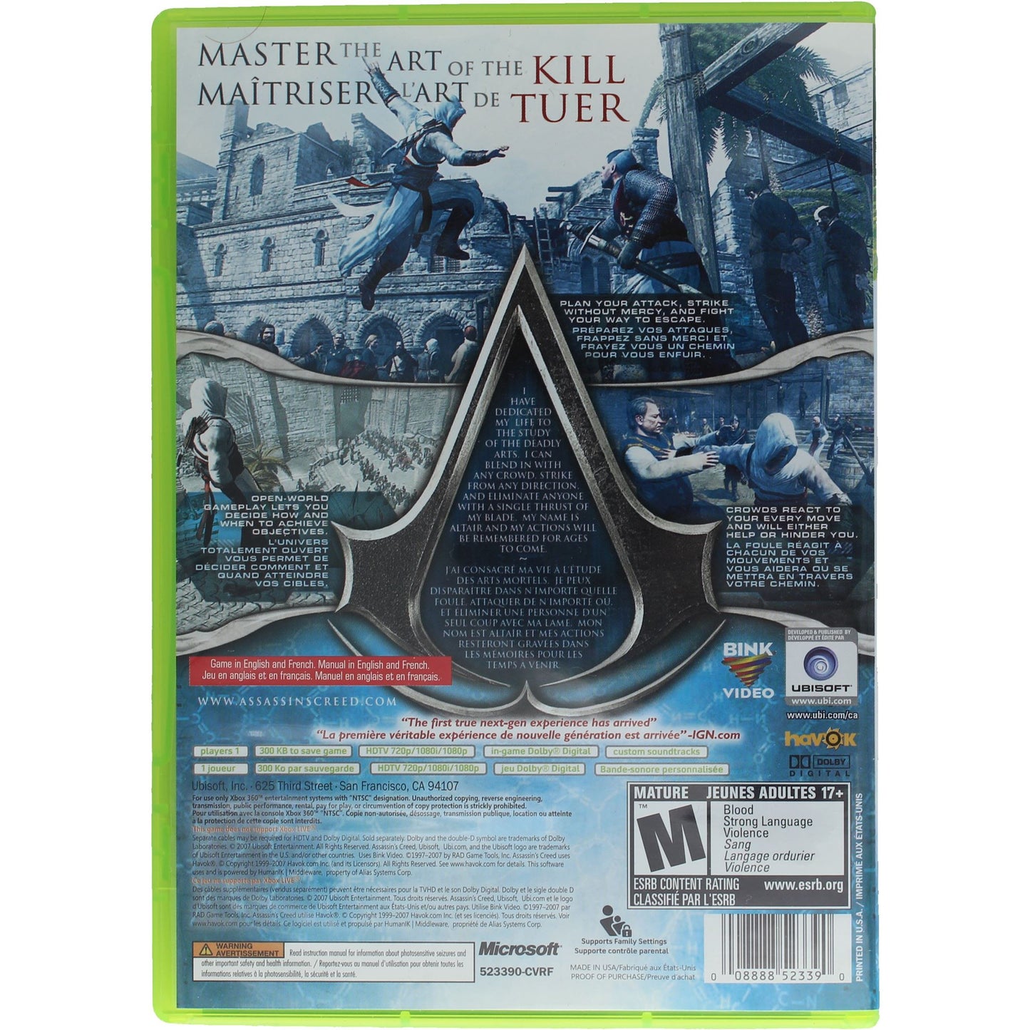 Assassin's Creed (Xbox 360)