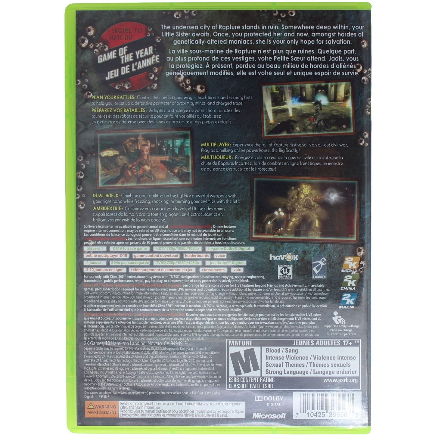 BioShock 2 (Xbox 360)