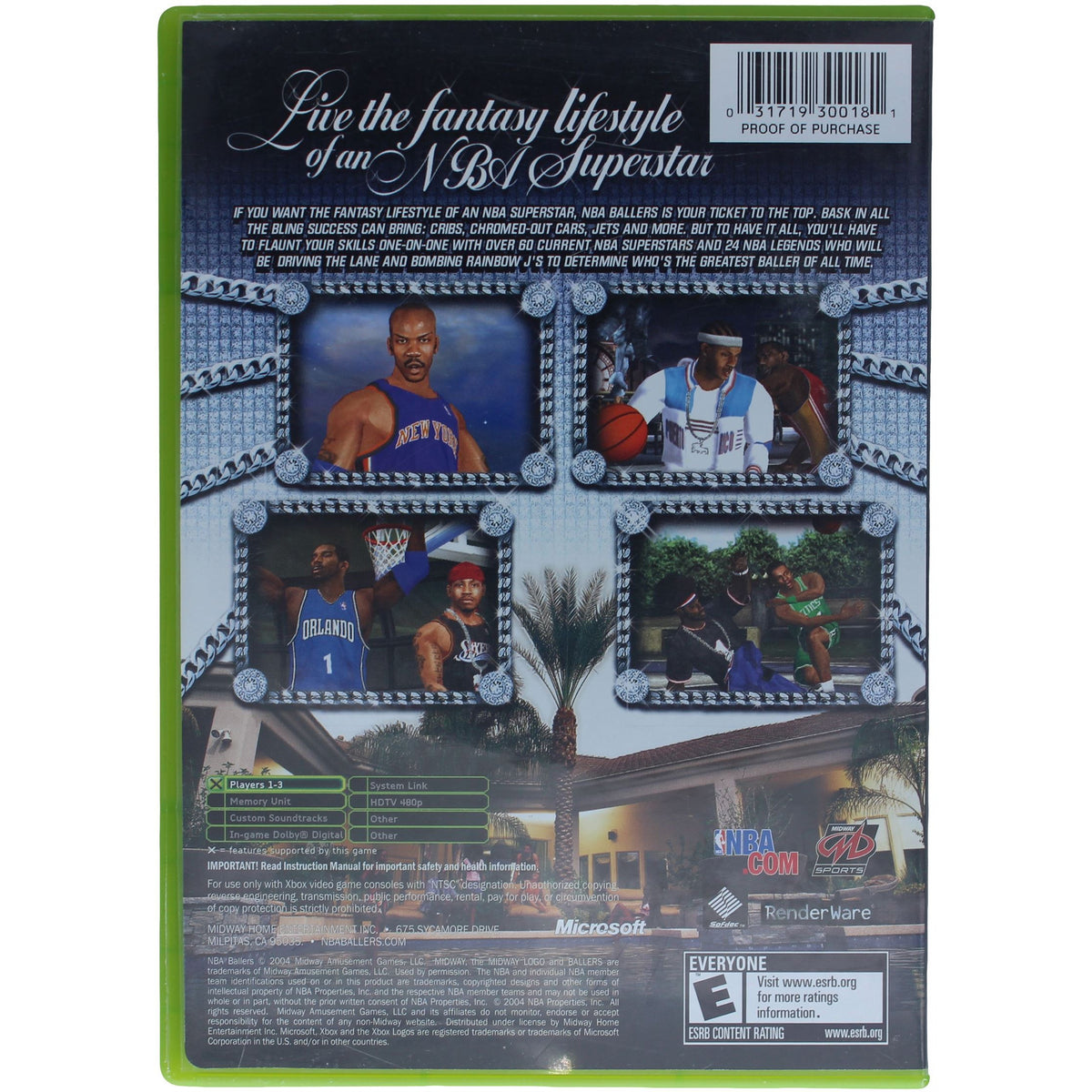 NBA Ballers (Xbox)