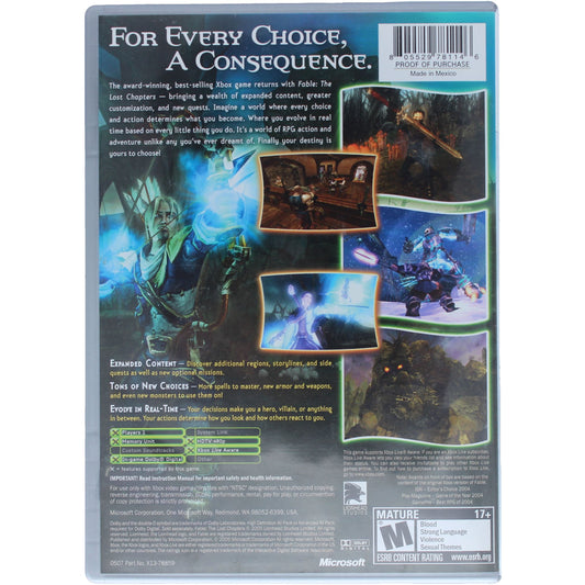 Fable: The Lost Chapters [Platinum Hits]