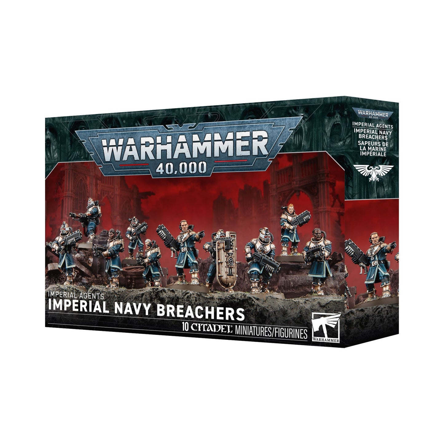 Warhammer 40,000 - Imperial Agents: Imperial Navy Breachers (PRE-ORDER RELEASES AUG 8TH)